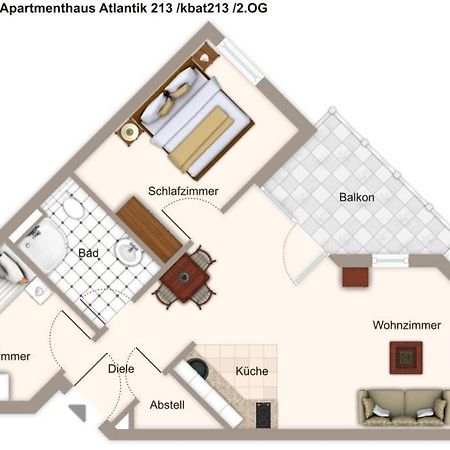 Apartmenthaus Atlantik Apartmenthaus Atlantik 213 Кюлунгсборн Экстерьер фото